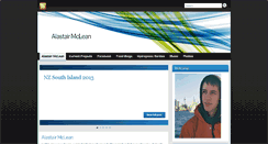 Desktop Screenshot of alastair-mclean.com